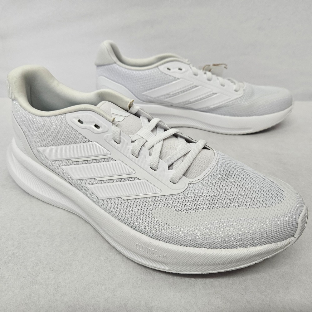 Adidas Runfalcon 5‎ Running Shoes IH7760 Triple White Women's Size 10.5